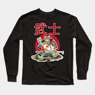 Japan Samurai Artwork Long Sleeve T-Shirt